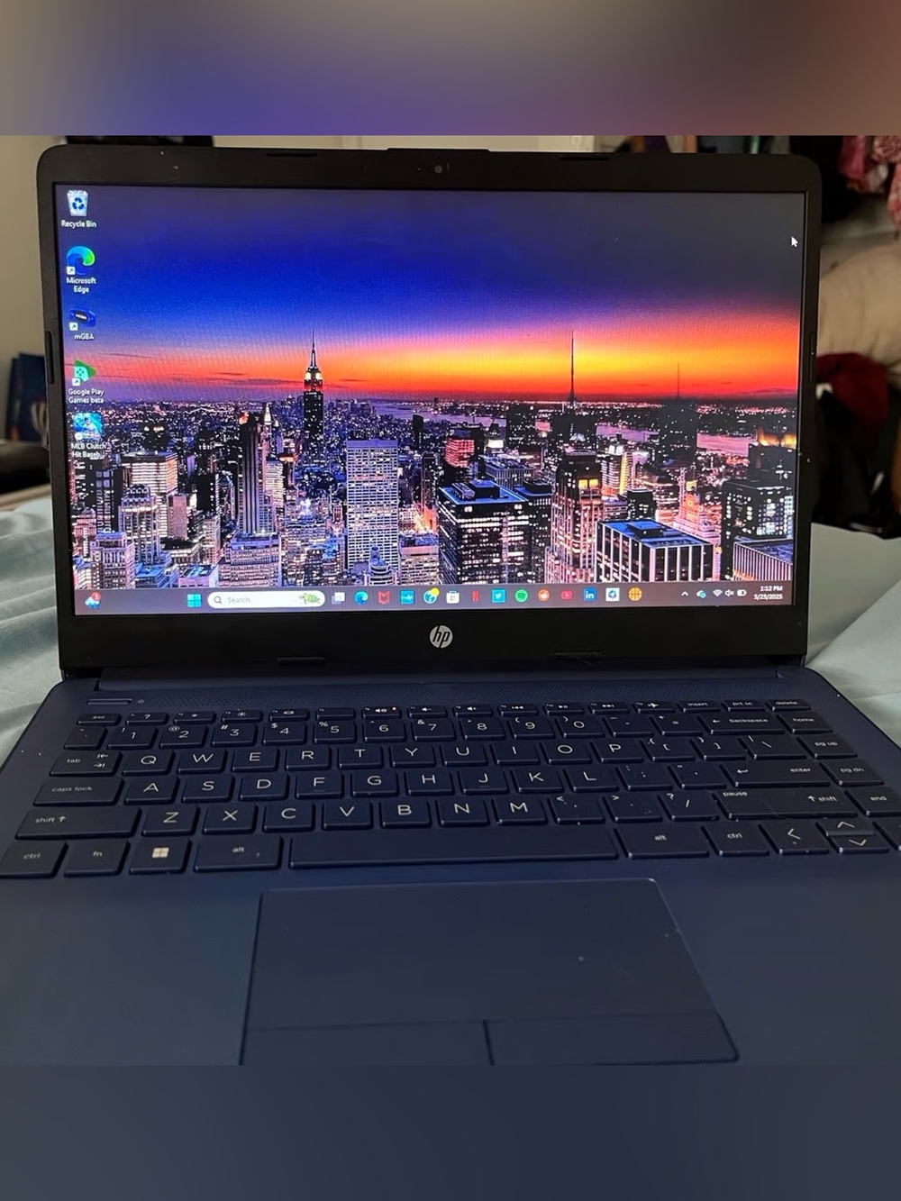 14 in HP Blue Laptop with Vivid Display